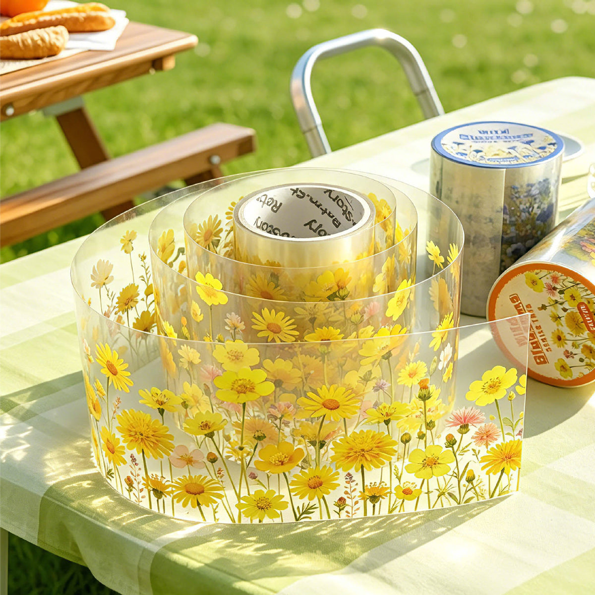 Flower PET-tape 1 roll