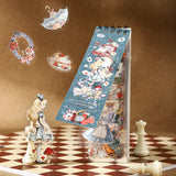 Alice 50 sheets pre-cut PET sticker book (TZB26040706)
