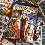 50pcs christmas paper+sticker book(TZB26090306)