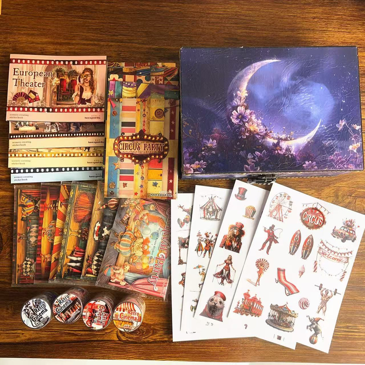 400pcs entertainment bundle with moon box(A260401)