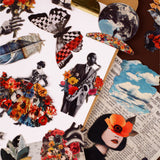 10pcs flora card sticker pack(S26041604)