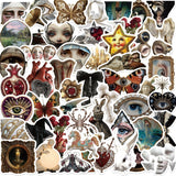 50pcs vintage bizarre sticker pack (s26061804)