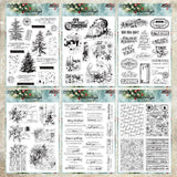 Christmas Silicone clear stamp