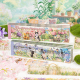 28sheets flower PET-sticker book（TZB26040805）