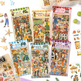 4sheets young girls sticker pack(S26041702)