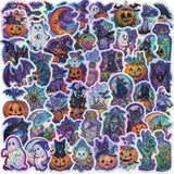 50pcs halloween lazer sticker pack(S26090102)