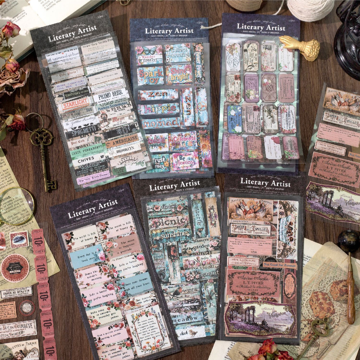 6sheets sticker pack (S25091505)