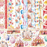 24 st cirkus 6 tums pappersförpackning (TZB25121509)