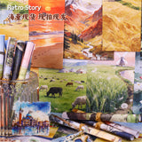 46pcs landscape sticker+paper pack (S26032306)