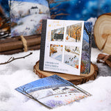 30pcs season PET+washi sticker book (TZB25060404)