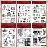1pc dark gothic stamp(Z26053006)