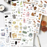 Daily life sticker 8pcs