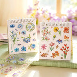 20sheets floral sticker book(TZB26071910)