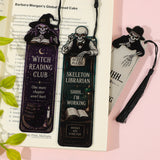 Gothic witch bookmark 1 pc