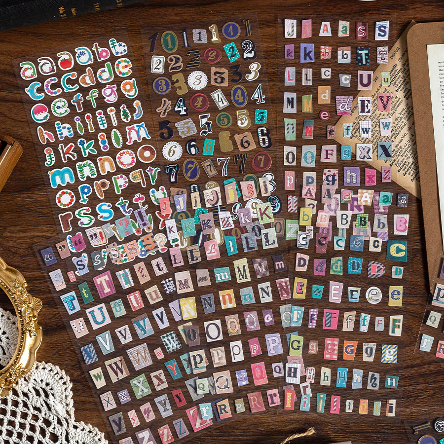 6sheets words sticker pack（S26051403）