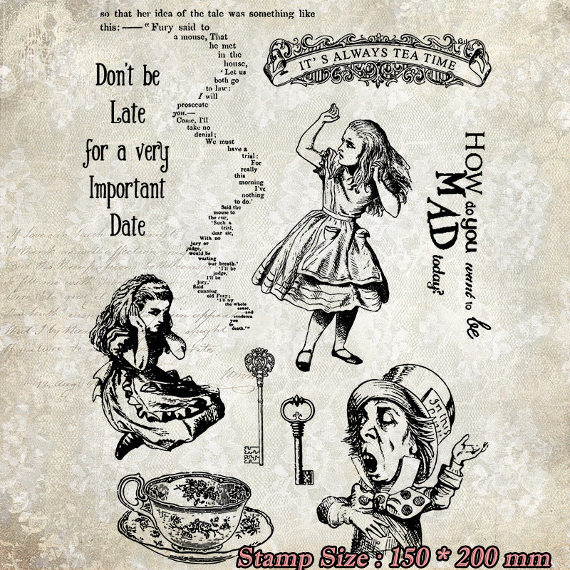 1pc Alice clear stamp (Z25092503)