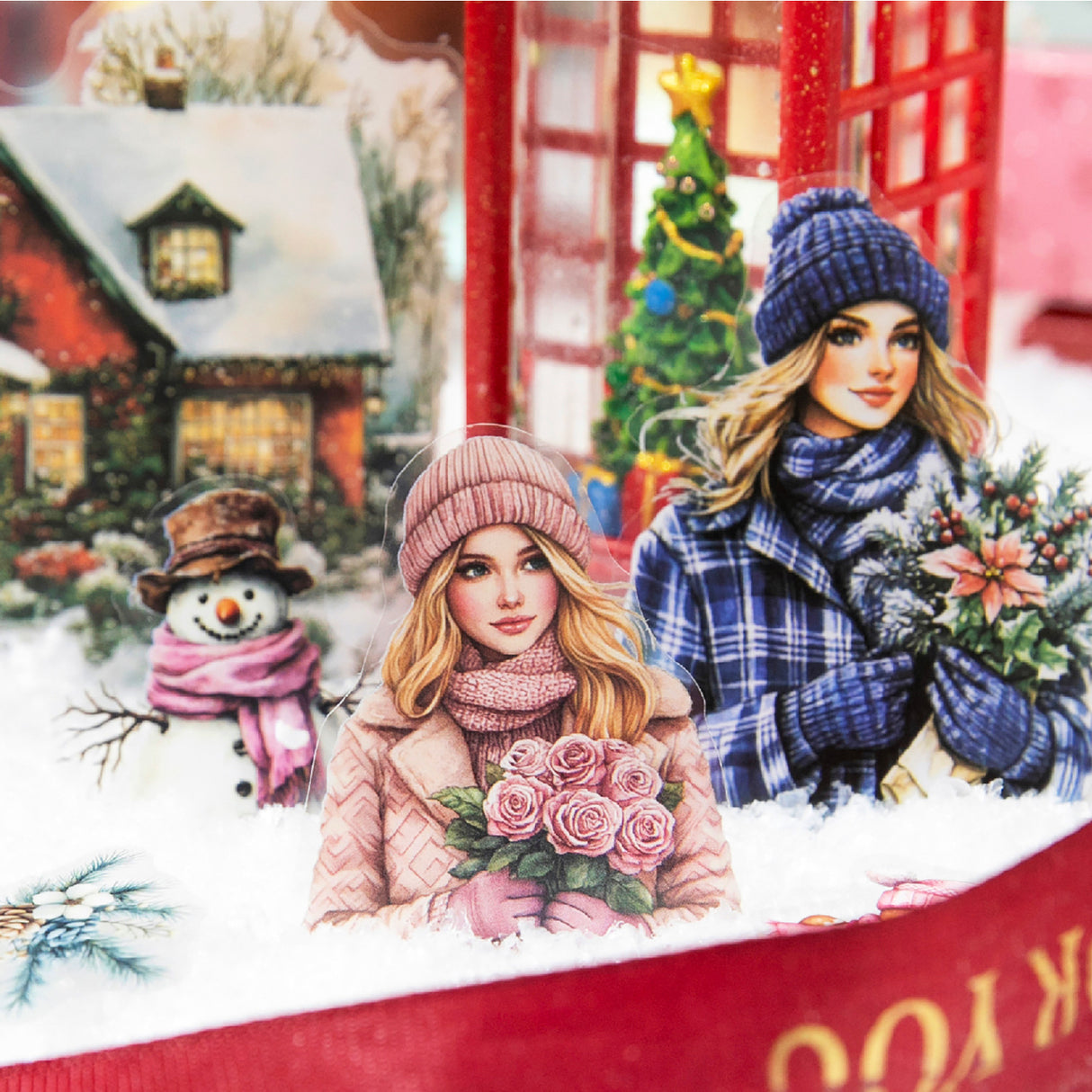 40pcs christmas PET-sticker pack (S25102803)