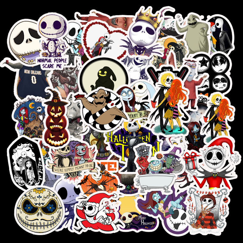 50pcs Halloween sticker