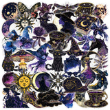 50pcs magic witch sticker pack(S26071412)