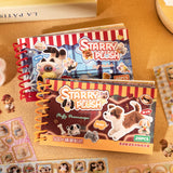20sheets starry plush sticker book(TZB26040807)