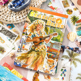 50sheets paper+sticker book (TZB26040910)