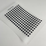 3D embossed Playing card symbols sticker A6 size (S26011308)