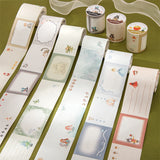 1 roll fairy tale pre-cut washi-tape (T26040702)