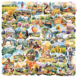 50pcs coutryside landscape sticker pack(S26061806)