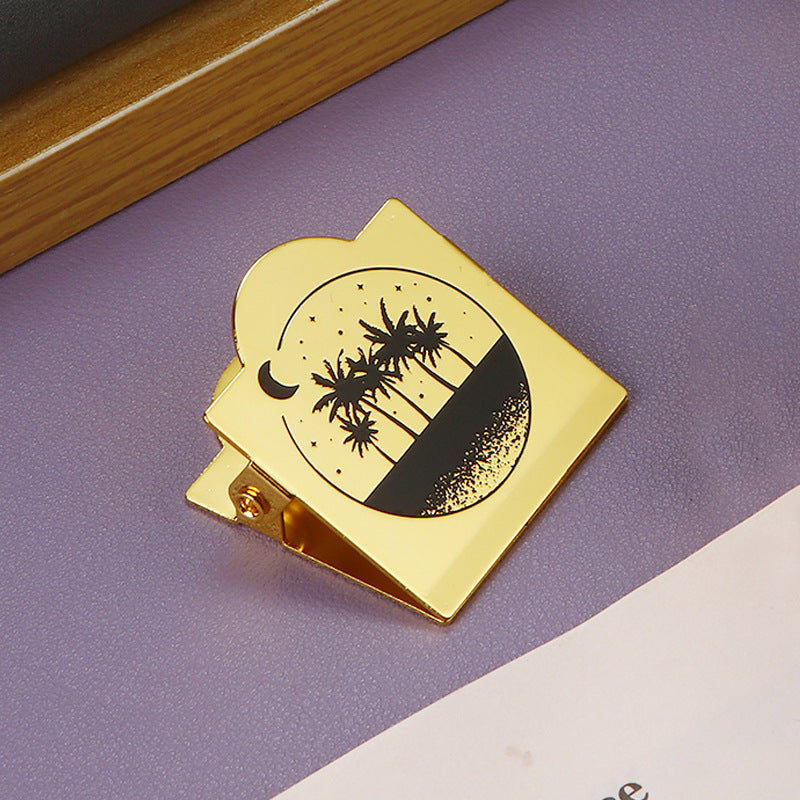 1pc summer seaside metal-clip (C26050704)