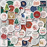 50pcs christmas sticker pack(P26052606)