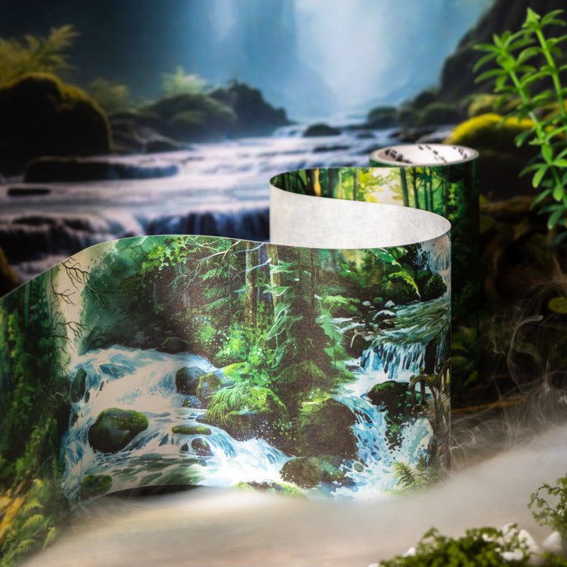 1 roll forest washi-tape (T25070204)