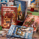 20sheets Christmas pre-cut PET-sticker book (TZB25102807)