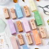 1pc floral wooden stamp(Z26080501)