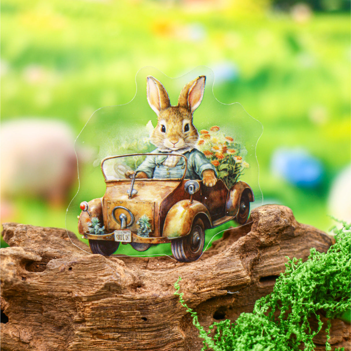 20pcs bunny cat PET-sticker pack (S25101613)