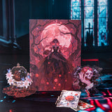 30pcs gothic sticker + paper pack (P25100906)