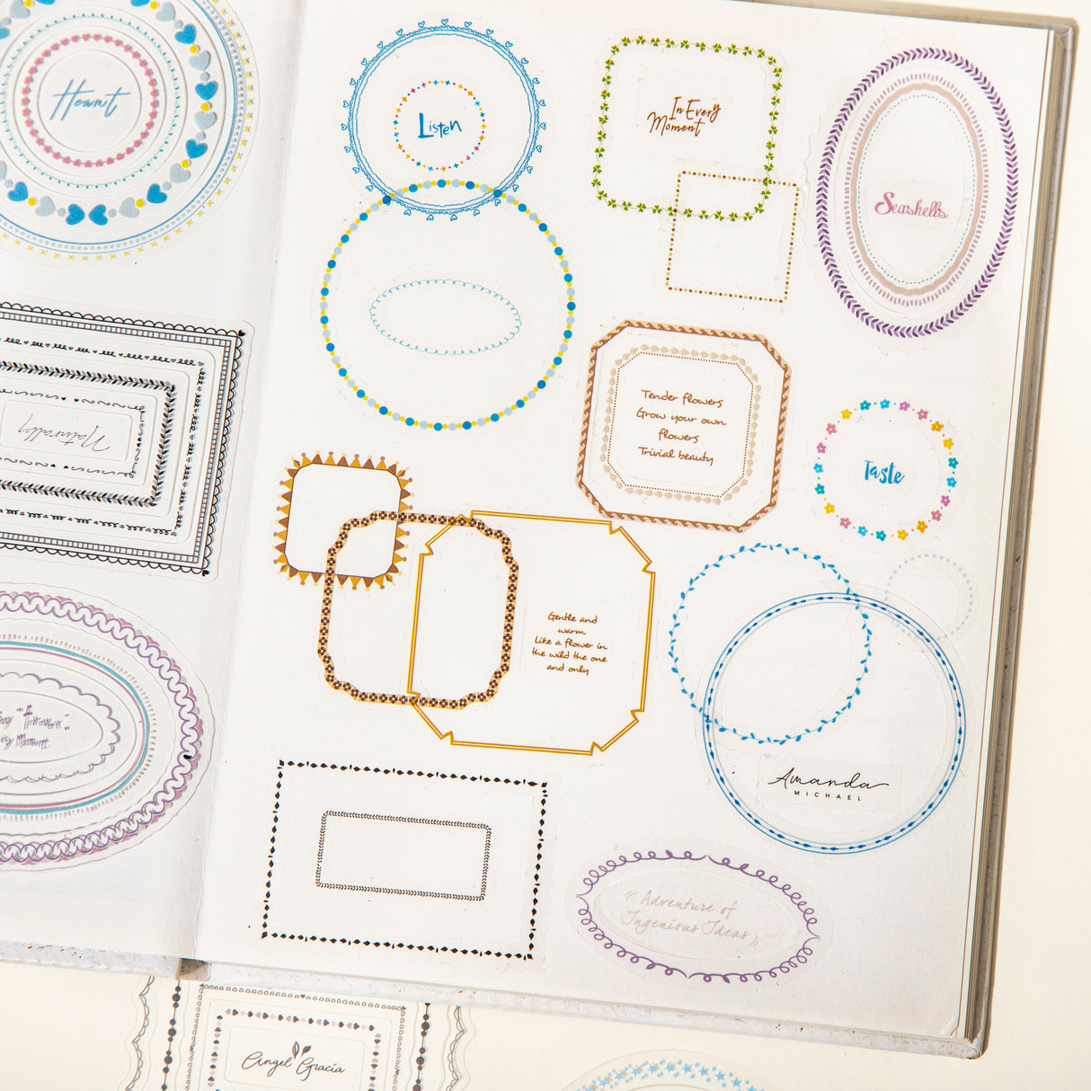 10pcs frame sticker pack(S26042801)