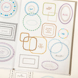 10pcs frame sticker pack(S26042801)