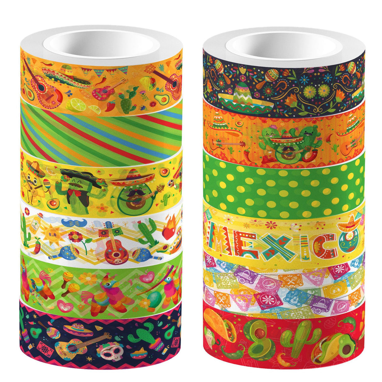 12rolls Mexico washi-tape(T26033006)