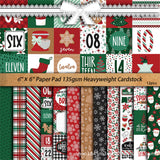 Christmas 6in" paper  12pcs