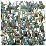 50pcs magic fairy world sticker pack (S25111803)