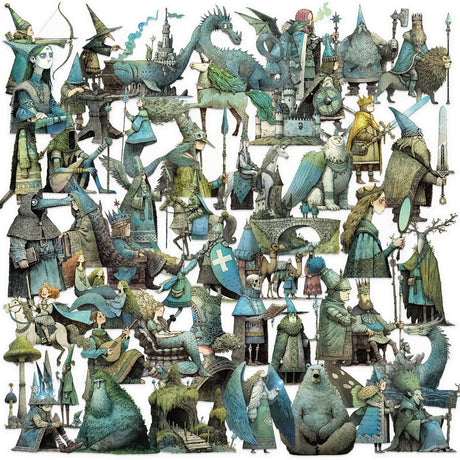 50pcs magic fairy world sticker pack (S25111803)