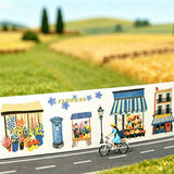 1 roll street scene washi-tape (T26060301)