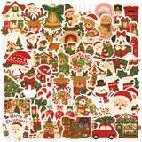 50pcs christmas sticker pack(S26090104)