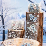 1 roll snow flowers tape (T25110610)