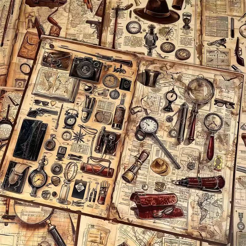 5pcs Detective A5 size paper (p25102808)