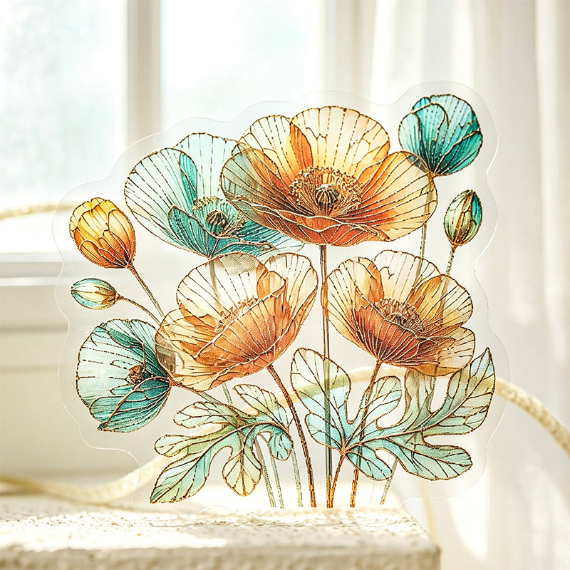 20pcs flower sticker pack(S26071106)