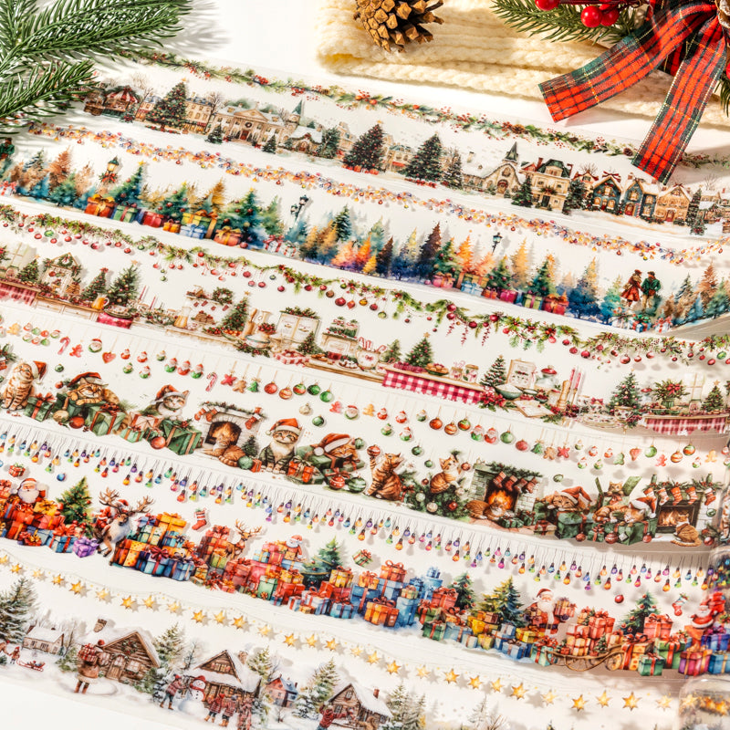 1 roll Christmas PET-tape (T25072001)