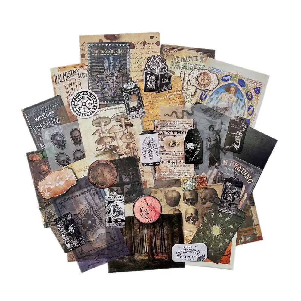 45pcs gothic paper pack (p26052210)