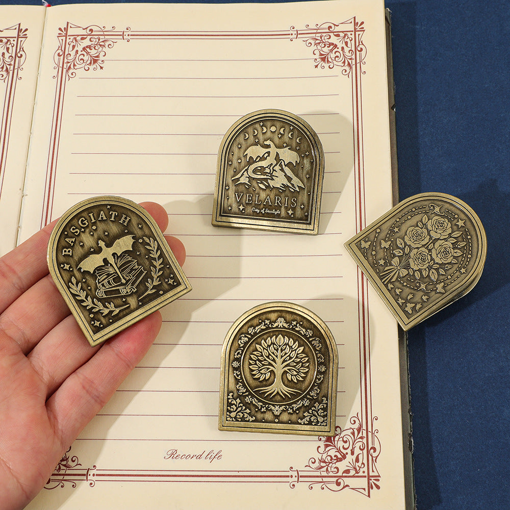 1pc vintage metal-clip(J26042906)