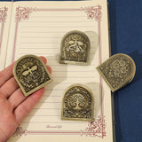 1pc vintage metal-clip(J26042906)
